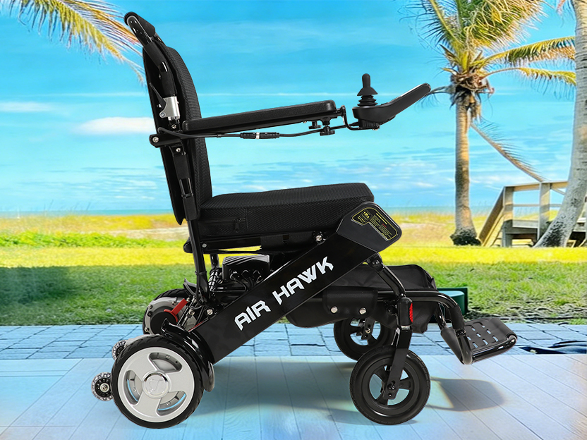AirHawk Wheelchair In Black