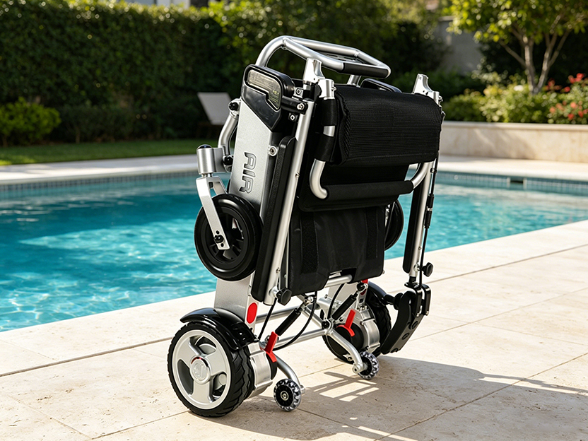 Pool Side Air Hawk Wheelchair